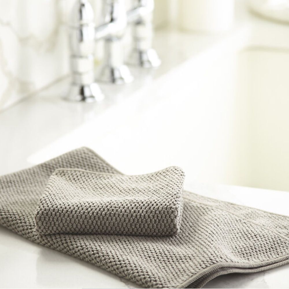 Norwex Kitchen Towel and Kitchen Cloth Set of 2 Mushroom NWT - Picture 2 of 10